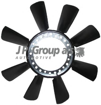 JP GROUP 1114900300 -  Крыльчатка вентилятора, охлаждение двигателя
